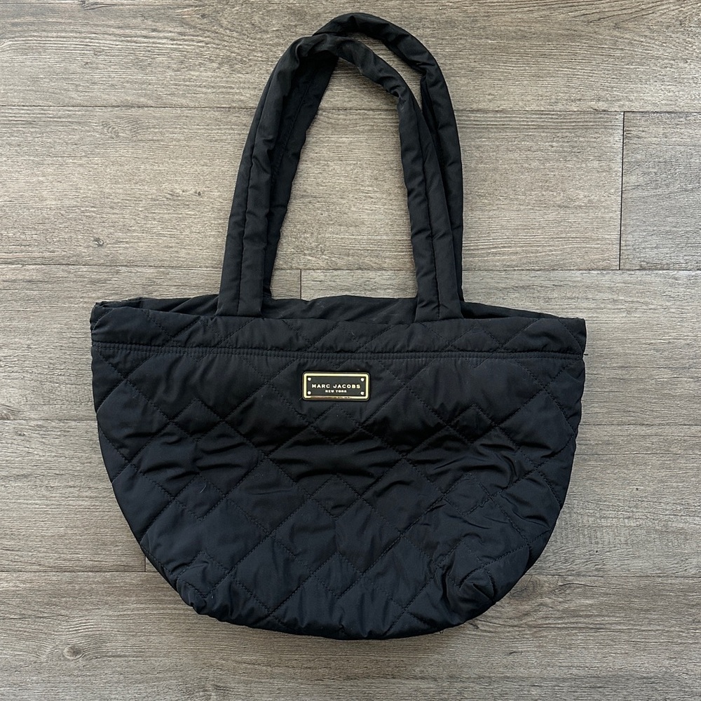 Marc Jacobs Quilted Black Tote